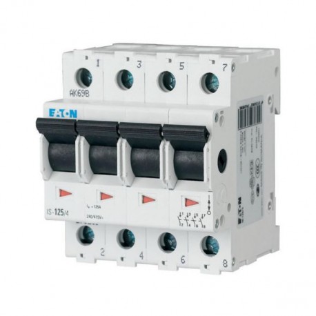 IS-100/4 276285 Y7-276285 EATON ELECTRIC Interruttore generale, 240 V, 100A, 4unità passo