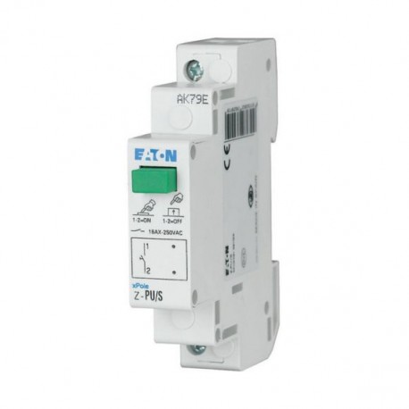 Z-PU/SS 276292 Y7-276292 EATON ELECTRIC Bouton-poussoir, 250 V, 16A, 2 F, 1PE