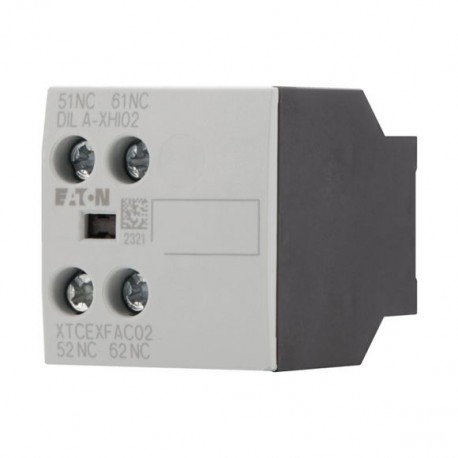 DILA-XHI02 276420 Y7-276420 EATON ELECTRIC contato auxiliar 2NF XTCEXFAC02 frente