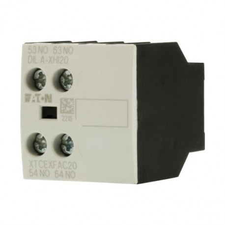 DILA-XHI20 276422 XTCEXFAC20 EATON ELECTRIC Bloque de contactos auxiliares 2 NO Montaje frontal Conexión a t..