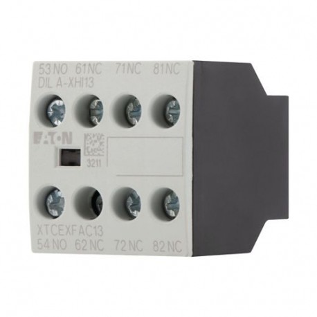 DILA-XHI13 276425 Y7-276425 EATON ELECTRIC XTCEXFAC13 Contato Auxiliar 1NO + 3NC frente