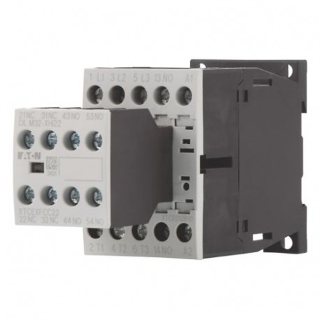 DILM12-32(24VDC) 276950 EATON ELECTRIC Contactor de potencia Conexión a tornillo 3 polos + 3 NO + 2 NC 12 A ..