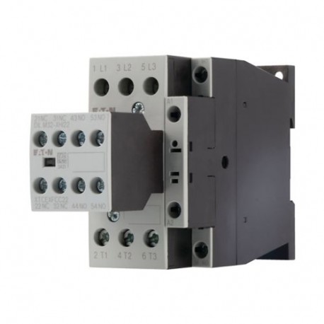 DILM17-32(230V50/60HZ) 277108 XTCE018C32G2 EATON ELECTRIC Contactor de potencia Conexión a tornillo 3 polos ..