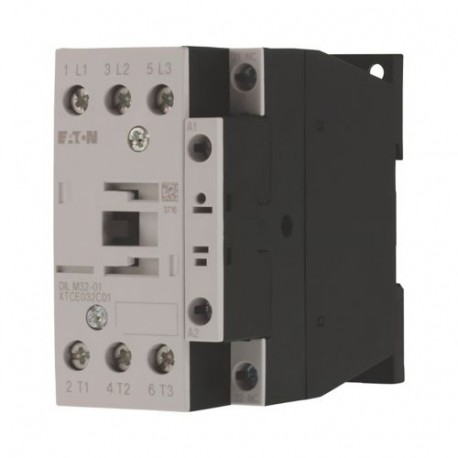 DILM32-01(RDC60) 277307 Y7-277307 EATON ELECTRIC Contactor de potencia Conexión a tornillo 3 polos + 1 NC 32..