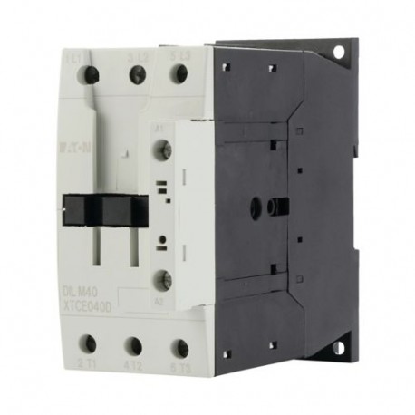 DILM40(24V50/60HZ) 277770 XTCE040D00T EATON ELECTRIC Contactor, 3p, 18.5kW/400V/AC3