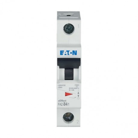 FAZ-B4/1 278527 EATON ELECTRIC Leitungsschutzschalter, 4A, 1p, B-Char