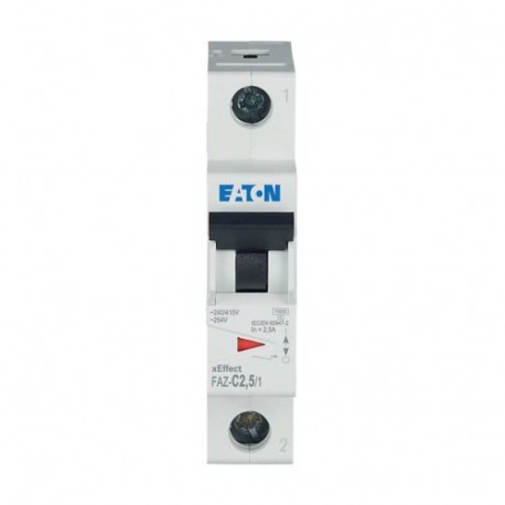 FAZ-C2,5/1 278550 FAZ-C2.5/1 EATON ELECTRIC FAZ-C2.5 / switch 1 MCB, 1P, curva C, 2.5A