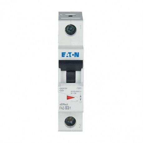 FAZ-S3/1 278608 Y7-278608 EATON ELECTRIC MCB FAZ
