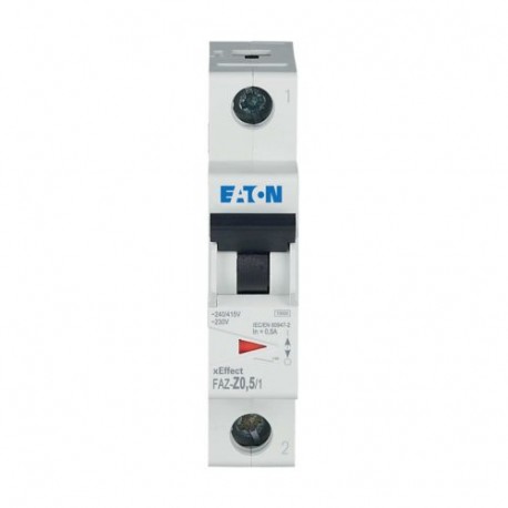 FAZ-Z0,5/1 278617 FAZ-Z0.5/1 EATON ELECTRIC Защитный выключатель LS 0,5A 1p Z-Char