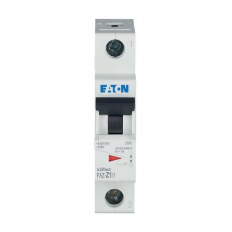 FAZ-Z1/1 278618 EATON ELECTRIC Автоматический выключатель 1А, кривая отключения Z, 1 полюс, откл. способност..