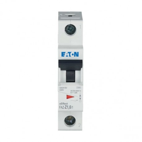 FAZ-Z1,6/1 278619 FAZ-Z1.6/1 EATON ELECTRIC Leitungsschutzschalter, 1,6A, 1p, Z-Char