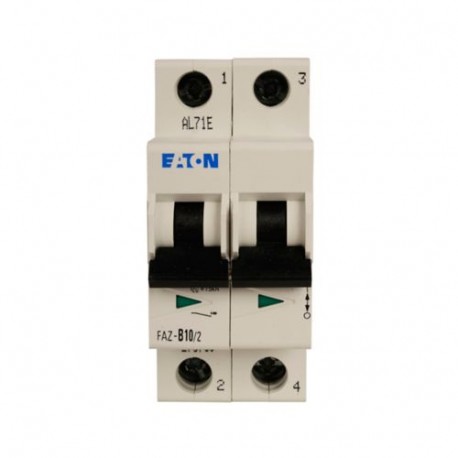 FAZ-D13/2 278781 EATON ELECTRIC Автоматический выключатель 13А, кривая отключения D, 2 полюса, откл. способн..