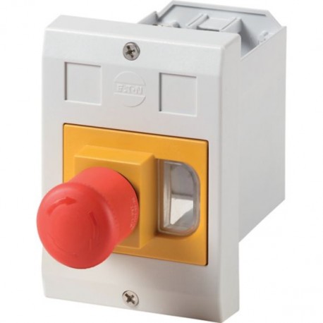 E-PKZ01-PVT 281636 Y7-281636 EATON ELECTRIC Custodia in materiale isolante, da incasso, +pulsante d'emergenz..