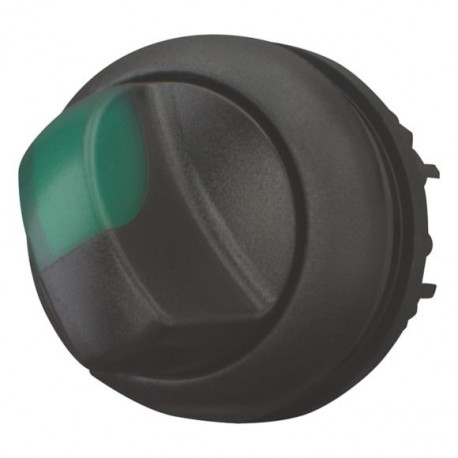 M22S-WLKV-G 284540 M22S-WLKV-GQ EATON ELECTRIC M22S-WLKV-GQ Selector Luminoso, 2 posições, retorno, Verde