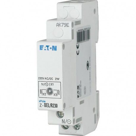 Z-BEL/G24 284932 Y7-284932 EATON ELECTRIC Indicatore luminoso singolo, 24AC/DC, verde