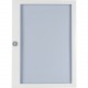 BFZ-UTT-DR-5/120 285230 EATON ELECTRIC Flush mounted steel sheet door white, transparent with Profi Line han..