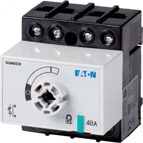 DMM-40/4-SK 1314053 EATON ELECTRIC Interrupteur-sectionneur, tétrapolaire, 40 A, sans poignée rotative et ax..