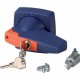 K2SDB/C 1818038 EATON ELECTRIC Rotary handle, 6mm, door installation, blue, cylinder lock