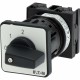 T0-1-8310/EZ 009775 Y7-9775 EATON ELECTRIC Commutateurs à gradins, Contacts: 2, 20 A, plastron: 0-2, 45 °, à..