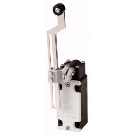 AT4/11-1/I/V 009990 EATON ELECTRIC Position switch, 1N/O+1N/C, narrow, IP65 x, adjustable roller lever