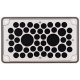 F3A-D 010145 0002473243 EATON ELECTRIC Piastra flangiata, IP54, materiale isolante, 40xD 10-13mm +4xD17-21mm..