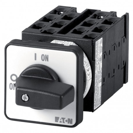 T0-6-8009/E 015607 Y7-15607 EATON ELECTRIC Interruptor selector de voltímetro 12 polos 20 A Placa indicadora..