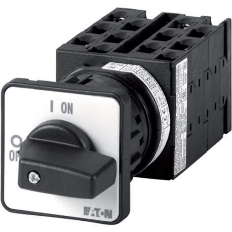 T0-6-8442/EZ 015744 Y7-15744 EATON ELECTRIC Interruptor de escalones 12 polos 20 A Placa indicadora: 2-1-0-1..