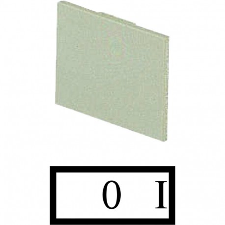 90SQ25 038271 Y7-38271 EATON ELECTRIC Targhetta inseribile, I 0