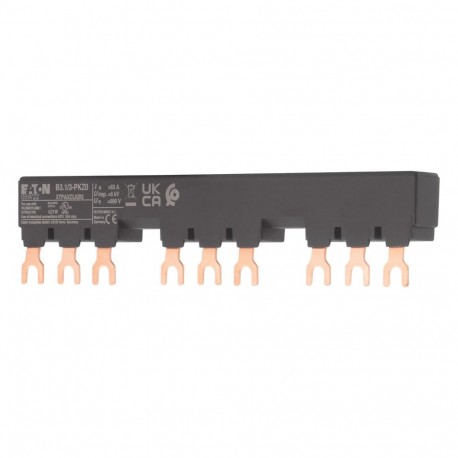 B3.1/3-PKZ0 044946 Y7-44946 EATON ELECTRIC XTPAXCLKB3 trifásica ligação commoning, por 3 PKZ0, + contacto au..