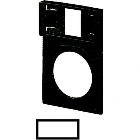 Q25TS-02 046185 EATON ELECTRIC Carrier, +label, blank, alu, facility for inscription