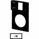 Q25TS-32 046188 Y7-46188 EATON ELECTRIC Support, +étiquette, -