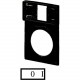 Q25TS-90 046189 Y7-46189 EATON ELECTRIC Portasbarre, +targhetta, I 0