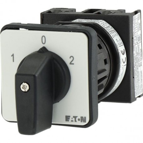 T0-1-8210/EZ 048337 Y7-48337 EATON ELECTRIC commutatore, Contatti: 2, 20 A, targhetta frontale: 1-0-2, 60 °,..