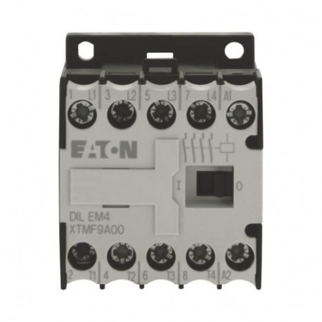 DILEM4(400V50HZ,440V60HZ) 051806 XTMF9A00N EATON ELECTRIC Contacteur de puissance, 4p, 4kW/400V/AC3