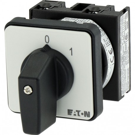 T0-1-15402/E 053092 Y7-53092 EATON ELECTRIC Interruptor seccionador ON-OFF 2 polos 20 A Placa indicadora: 0-..