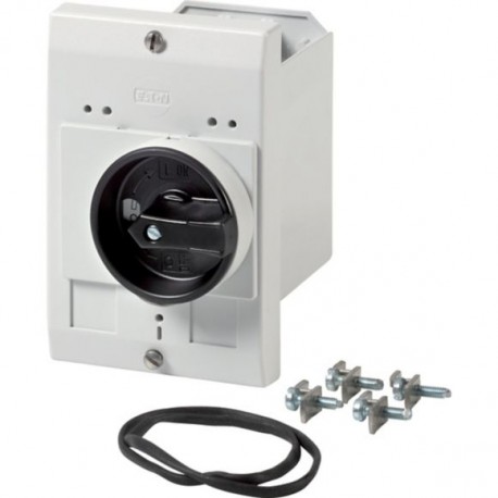 E-PKZ0-G 072907 4355094 EATON ELECTRIC Insulated enclosure, flush mounting, rotary handle black grey, IP55 x