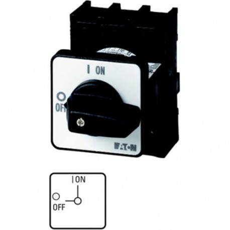 P1-25/E/N 076845 Y7-76845 EATON ELECTRIC interruptor Break, 3P + N, ou seja: 25A a 440V AC-21