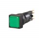 Q18LF-GN/WB 087947 EATON ELECTRIC Indicador luminoso rasante 16 mm 18x18 mm Verde Con lámpara de filamento 2..