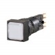 Q25LF-WS/WB 089151 EATON ELECTRIC Indicador luminoso rasante 16 mm 25x25 mm Blanco Con lámpara de filamento ..