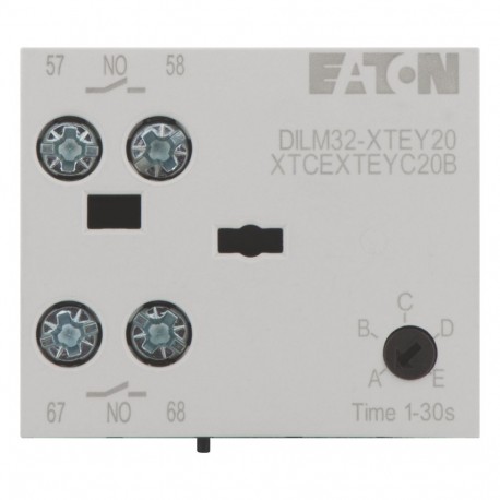 DILM32-XTEY20(RAC240) 101448 Y7-101448 EATON ELECTRIC Modulo temporizzatore, 200-240VAC, 1-30s, stella-trian..