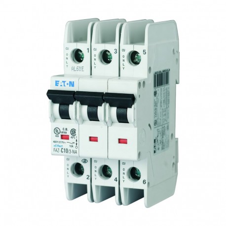 FAZ-C8/3-NA 102246 Y7-102246 EATON ELECTRIC MCB, 3P, curva C, 8A