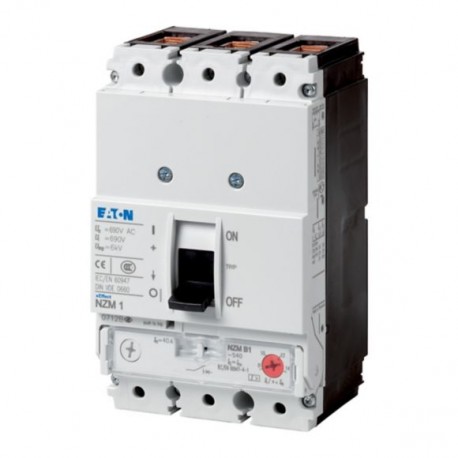 NZMB1-S12-CNA 103021 Y7-103021 EATON ELECTRIC Interruttore automatico di potenza, 3p, 12A