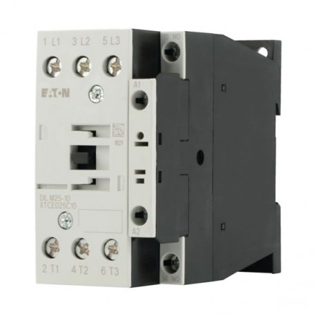 DILM25-10(RDC12) 104812 XTCERENCOILCRD EATON ELECTRIC Contactor de potencia Conexión a tornillo 3 polos + 1 ..