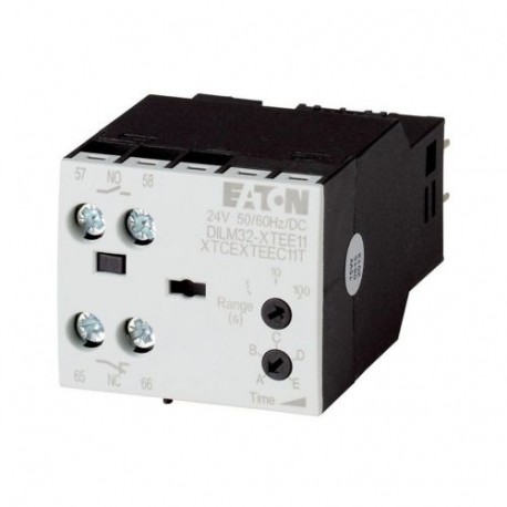 DILM32-XTED11-1(RAC240) 105212 XTCEXTED1C11B EATON ELECTRIC Module de temporisation, 200-240VAC, 0,05-1s, re..