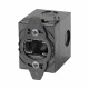 M22-ADC4 106524 Y7-106524 EATON ELECTRIC M22-ADC4Q máxima tampa IP53 4 contatos