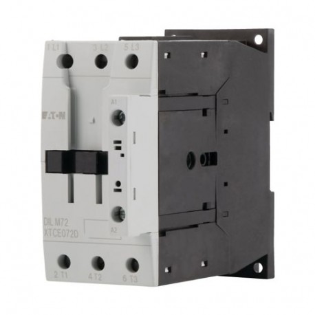 DILM72(230V50/60HZ) 109201 XTCE072D00G2 EATON ELECTRIC Contactor, 3p, 37kW/400V/AC3