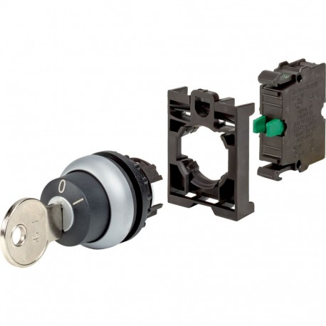 M22-WRS-K10-BVP 110917 Y7-110917 EATON ELECTRIC Selector de llave completo Enclavamiento 2 posiciones Llave ..