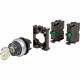 M22-WS3-2K10-BVP 110919 Y7-110919 EATON ELECTRIC Selector de llave completo Retorno 3 posiciones Llave MS1 2..