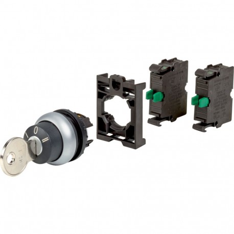 M22-WS3-2K10-BVP 110919 Y7-110919 EATON ELECTRIC Selector de llave completo Retorno 3 posiciones Llave MS1 2..