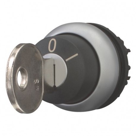 M22-WRS-MS3 111781 EATON ELECTRIC Selector de llave Enclavamiento 2 posiciones Llave MS3 Anillo Titanio